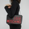 Bolso de Love Moschino logotipo negro juego JC4066PP15LH0000