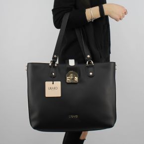 Borsa Shopping Liu Jo Tote Irvine nera N18267 E0037