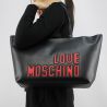 Shopping bag Love Moschino black logo game JC4067PP15LH0000