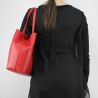 Le sac de la marque Love Moschino logo rouge jeu JC4067PP15LH0500