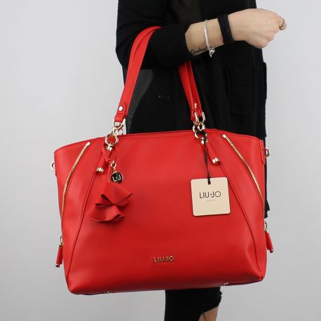 Borsa Shopping Liu Jo Tote Niagara rossa N18120 E0037