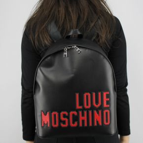 Rucksack Love Moschino schwarz logo game JC4068PP15LH0000