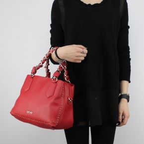 Bolsa de compras de Liu Jo Bolso Precioso rojo A18021 E0010