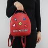 Rucksack Love Moschino rot logo game JC4070PP15LH0500