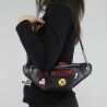 Bolsa de la bolsa de Love Moschino logotipo negro juego JC4072PP15LH0000