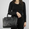 Le sac de la marque Love Moschino noir coeur en métal JC4077PP15LI0000