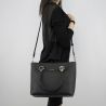 Bolsa de compras de Liu Jo m tote negro de manhattan