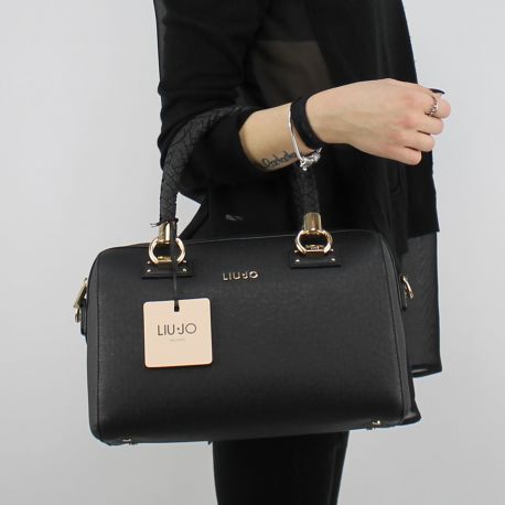 Tasche topcase Liu Jo Umhängetasche Manhattan schwarz A18080 E0499