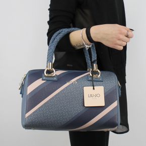 Borsa bauletto Liu Jo Sac à dos Manhattan bleu A18080 E0385