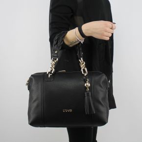 Shopping bag Liu Jo Satchel Arizona black A18053 E0086