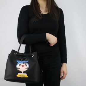 Bag sechiello Love Moschino black doll JC4090PP15LK0000