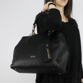 Borsa shopping Liu Jo Satchel Detroit nera A18004 E0027