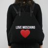 Einkaufstasche-Love Moschino schwarzem stoff JC4139PP15L3000A
