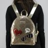 Zaino Love Moschino oro e glitters JC4149PP15LL0901