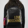Backpack Love Moschino black gold logo JC4312PP05KQ0000