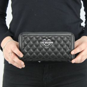 Wallet Love Moschino quilted black