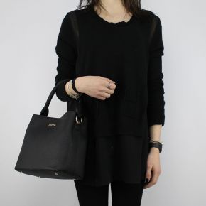 Bag bucket bag Liu Jo Drawstring Manhattan black A18101 E0499