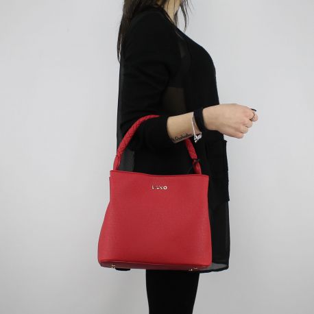 Bag bucket bag Liu Jo Drawstring Manhattan red A18101 E0499