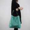 Bag bucket bag Liu Jo m drawstring hawaii python porcelain green soy