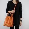 Bag bucket bag Liu Jo Drawstring Hawaii orange and soy