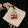Key rings Liu Jo bow with studs red and pink A18211 E0502