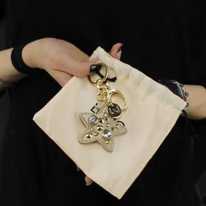 Key rings Liu Jo Star with studs in gold and soy A18214 E0503