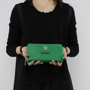 Wallet Liu Jo Zip Around green N18200 E0040