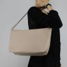 Bolsa de compras reversible Patrizia Pepe el beige y el negro 2V5452 AV63