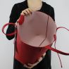 Bolsa de compras reversible Patrizia Pepe rojo y rosa 2V5452 AV63