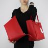 Bolsa de compras reversible Patrizia Pepe rojo y rosa 2V5452 AV63