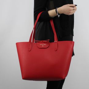 Bolsa de compras reversible Patrizia Pepe rojo y rosa 2V5452 AV63