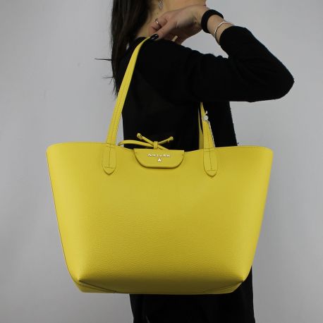 Sac Shopping réversible Patrizia Pepe jaune pearl 2V5452 AV63