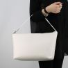 Bolsa de compras reversible Patrizia Pepe blanco y beige 2V5452 AV63