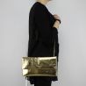 Bag Clutch Patrizia Pepe gold 2V5460 AG49