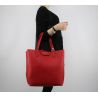 Bolsa de compras, vertical, Patrizia Pepe, rojo y rosa 2V5517 AV63