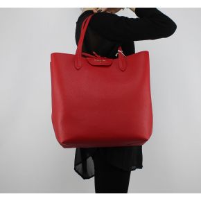 Bolsa de compras, vertical, Patrizia Pepe, rojo y rosa 2V5517 AV63