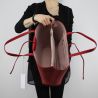 Shopping bag, vertical, Patrizia Pepe, red and pink 2V5517 AV63