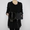 Sac tracollina Patrizia Pepe noir avec clous et strass 2V7214 A3CR