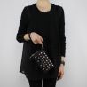 Bolsa de tracollina Patrizia Pepe negro con tachuelas y strass 2V7214 A3CR