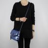 Shoulder bag Patrizia Pepe blue with sequins 2V7795 A2BF