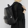 Rucksack von Patrizia Pepe in schwarz mit nieten und perlen 2V5850 A2XM