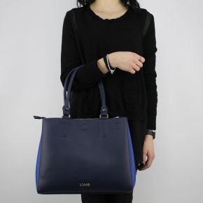 Borsa Bauletto Liu Jo Tote Phoenix azul N18015 E0040