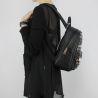 Rucksack von Patrizia Pepe in schwarz mit nieten und strass 2V7768 A3CR