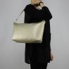 Shopping bag reversible Patrizia Pepe gold pearl 2V5452 AV63