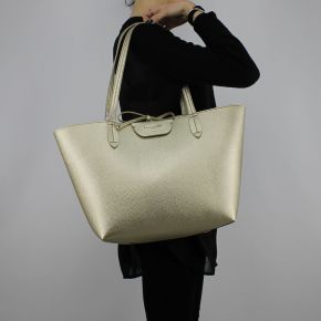 Shopping bag reversible Patrizia Pepe gold pearl 2V5452 AV63