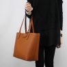 Sac Shopping réversible Patrizia Pepe en cuir et céleste 2V5452 AV63