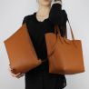 Shopping bag reversible Patrizia Pepe leather and heavenly 2V5452 AV63