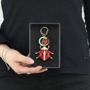 Key ring Love Moschino with ladybug JC5407PP15LZ090H