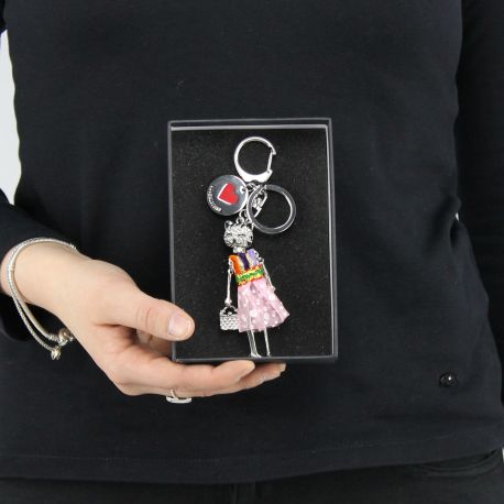 Key ring Love Moschino with doll JC5402PP15LZ090C