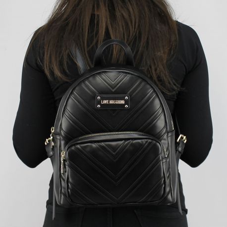 Rucksack Love Moschino wildleder lila